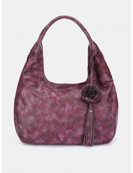 National Style Vintage Floral Crossbody Bag Handbag For Women