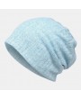 Hollow Breathable Beanie Hat Sunscreen Thin Scarf Hat Dual-use Cap